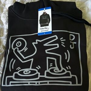 Keith Haring Black Men's Sweater